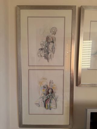 Lote 4 cuadros decorativos familiar