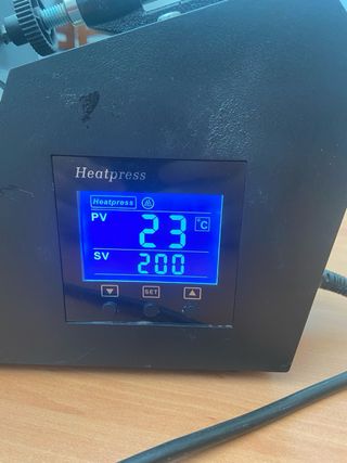 Prensa térmica para tazas