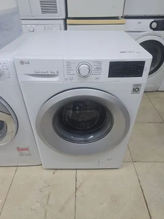 Lavadora LG Direct Drive 8/4 kg