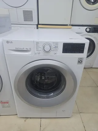 Lavadora LG Direct Drive 8/4 kg