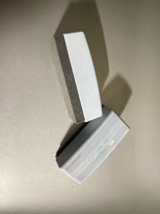 2 Borradores de pizarra grises