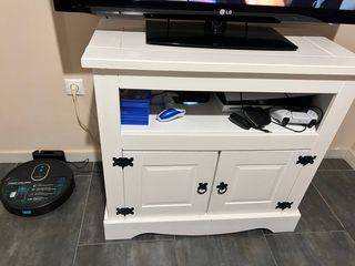 Mesa TV Salón Blanca