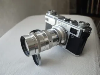 Cámara Telemétrica Vintage KIEV-4M con JÚPITER 8