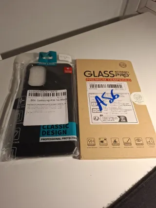 Funda Samsung A56 5G y Protector Pantalla