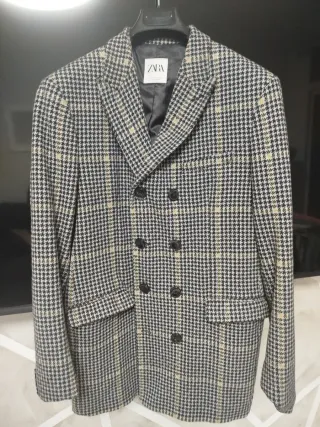 Abrigo Zara Doble Botonadura