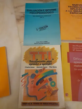 Manuales psicopedagogía