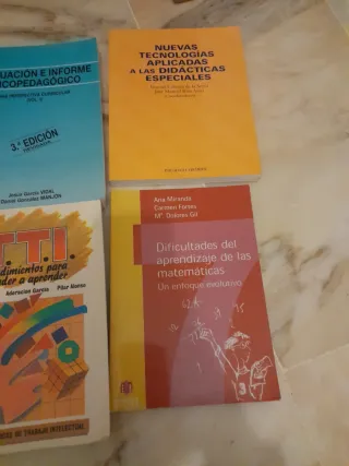 Manuales psicopedagogía