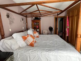 Cama Balinesa Madera con Dosel solo venta persona