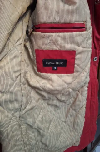 Chaqueta Pedro del Hierro Caballero Roja
