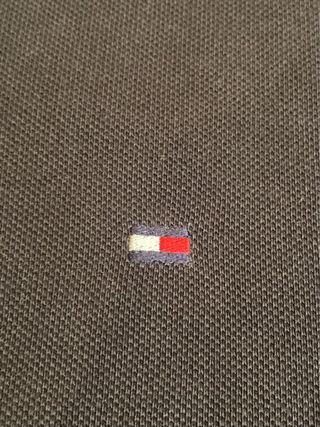 Polo Tommy Hilfiger Negro Talla M
