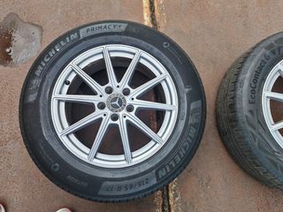 Llantas Mercedes 17 Michelin y Continental