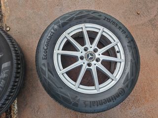 Llantas Mercedes 17 Michelin y Continental