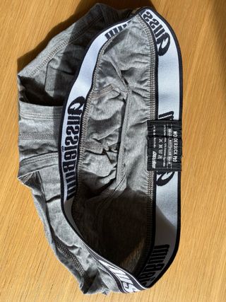Calzoncillos slip gayumbos AussieBum grises