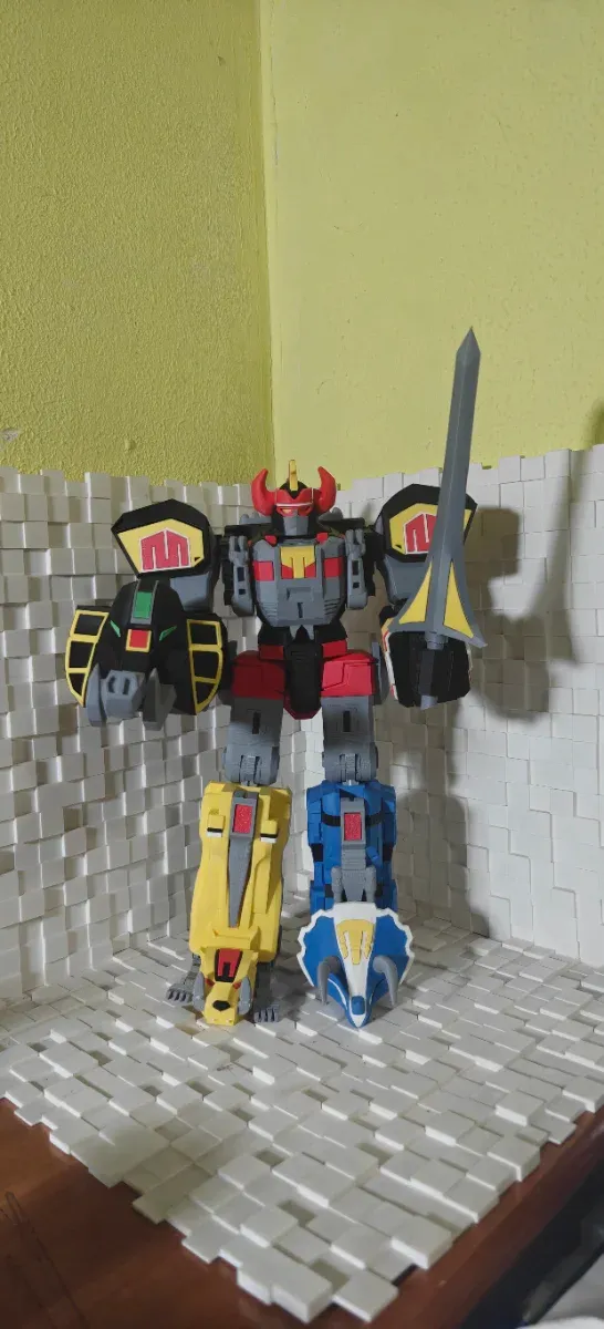 Megazord Power Rangers Completo