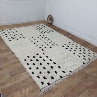 Alfombra bereber marroquí 290x200 cm hecha a mano