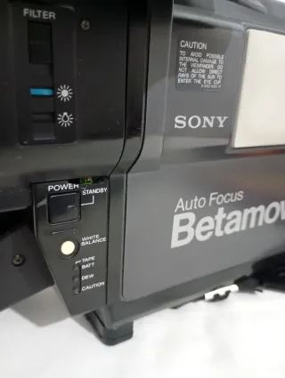 Cámara Sony Betacam Vintage Colección