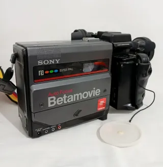 Cámara Sony Betacam Vintage Colección
