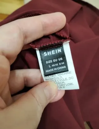 Blusa manga larga Shein Talla L