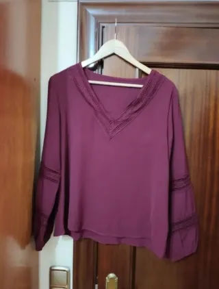 Blusa manga larga Shein Talla L