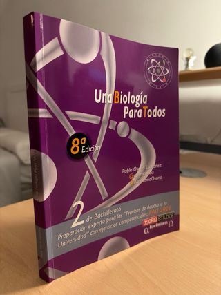 Una Biología para Todos 8ª edición PAU 2026 Osorio