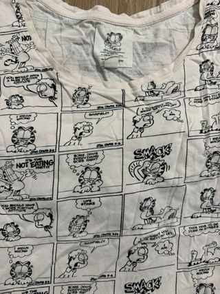 Pijama Verano Garfield Mujer Talla Única