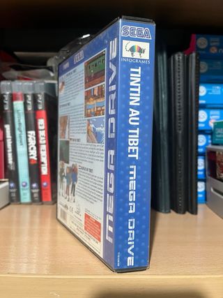 Tintín au Tibet Mega Drive Sega