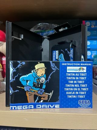Tintín au Tibet Mega Drive Sega