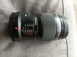 Objetivo Olympus 60mm Macro ED.