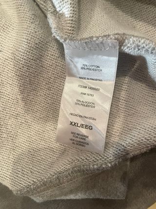 Chaqueta Champion Gris con Cremallera