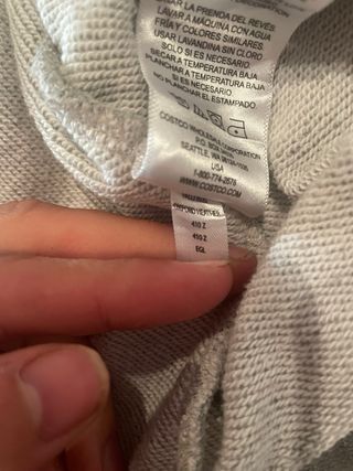 Chaqueta Champion Gris con Cremallera