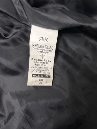 Gilet lungo ecopelliccia Rebeka Ross