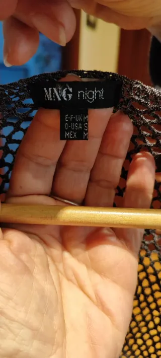 Vestido + Chaqueta Mango Gris Encaje