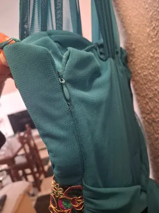 Abito lungo da damigella d'onore