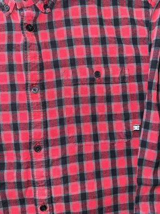 Camisa Dolce Gabbana cuadros rojo y negro