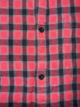 Camisa Dolce Gabbana cuadros rojo y negro
