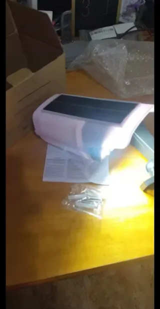 Lámpara Solar Exterior LED