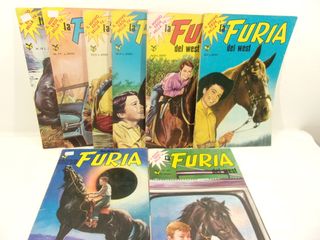 la furia del west n. 1, 2, 3, 4, 11, 18 , 36 + rac