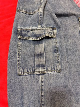 Pantalones cargo baggy vaqueros