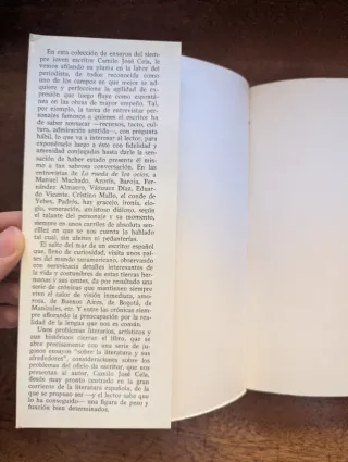 La rueda de los ocios - Camilo José Cela