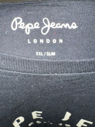 Camiseta Pepe Jeans Negra Est. 1973