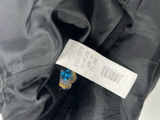 Gonna Desigual Nera Ricamata Floreale EU 40