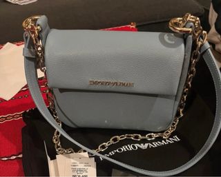 Bandolera Emporio Armani Blu e Dorato