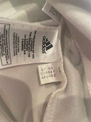 Chaqueta deportiva Adidas mujer blanca