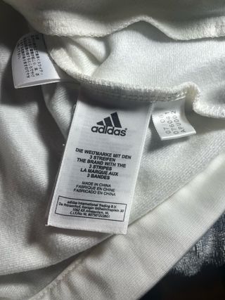 Chaqueta deportiva Adidas mujer blanca