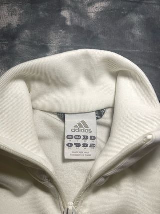 Chaqueta deportiva Adidas mujer blanca