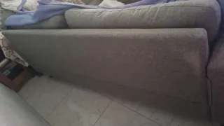 Sofá de 3 plazas gris