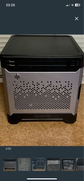 NAS HP Nero/Argento