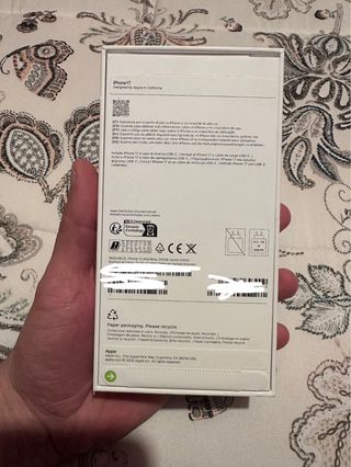 iPhone 17 256GB Nuevo