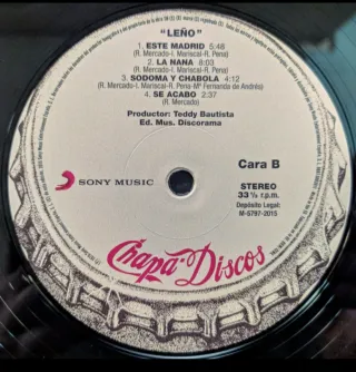 Vinilo Leño - Leño