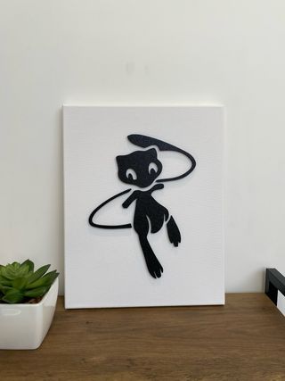 Cuadro 3D Mew Pokémon